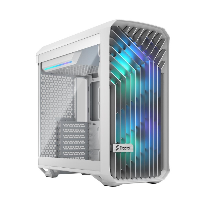 Fractal Design Torrent Compact RGB Hvit TG Clear Tint i gruppen Datautstyr / PC-Komponenter / Chassis hos TP E-commerce Nordic AB (C79953)