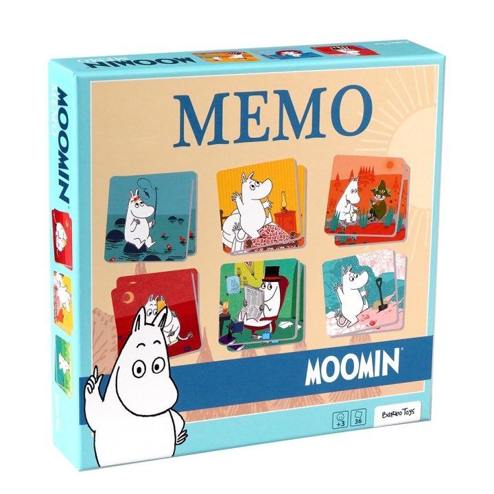 Barbo Toys Mumin Memo i gruppen LEKER, BARN OG BABY / Spill / Barnespill hos TP E-commerce Nordic AB (C79963)