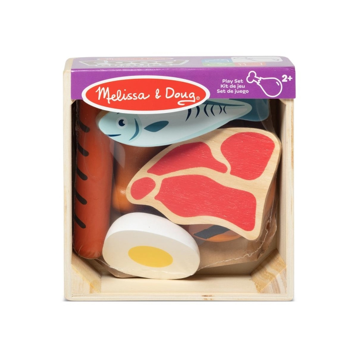 Melissa & Doug Lekesett i tre fra matvaregruppene - Protein i gruppen LEKER, BARN OG BABY / Leker / Lite hjem & rollespill hos TP E-commerce Nordic AB (C79970)