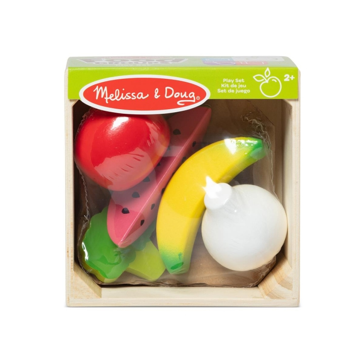 Melissa & Doug Lekesett i tre med matvaregrupper - frukt og grønt i gruppen LEKER, BARN OG BABY / Leker / Lite hjem & rollespill hos TP E-commerce Nordic AB (C79971)