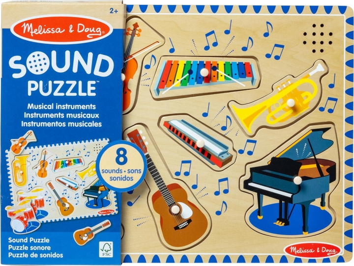 Melissa & Doug Lydpuslespill Musikkinstrumenter i gruppen LEKER, BARN OG BABY / Leker / Puslespill hos TP E-commerce Nordic AB (C79996)