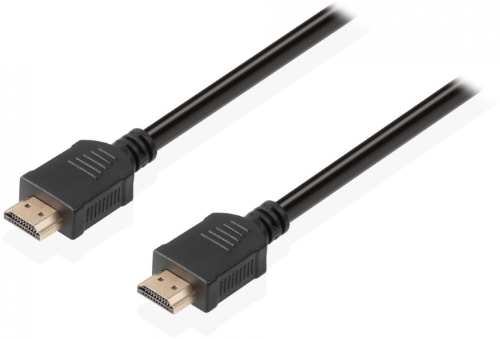 Cablexpert HDMI High Speed med Ethernet-kabel, 3 m, svart i gruppen Elektronikk / Kabler og adaptere / HDMI / Kabler hos TP E-commerce Nordic AB (C80016)