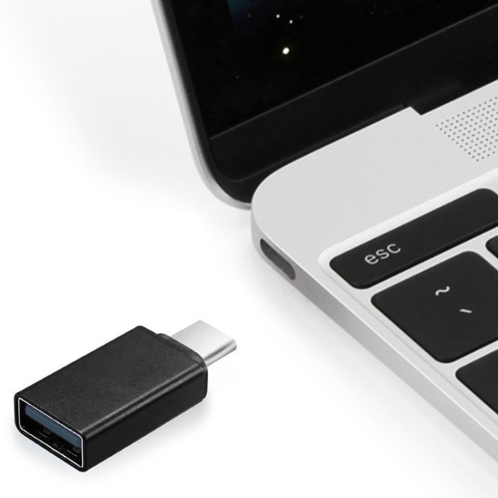 Cablexpert USB-C til A-adapter i gruppen Datautstyr / Kabler og adaptere / USB / USB-C hos TP E-commerce Nordic AB (C80181)