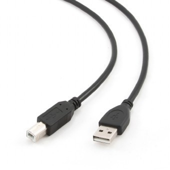 Cablexpert USB 2.0 A - B, hann til hann-kabel, 4,5 m i gruppen Datautstyr / Kabler og adaptere / USB / USB-A hos TP E-commerce Nordic AB (C80184)