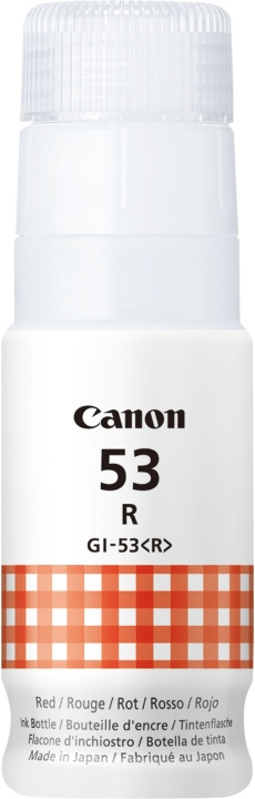 Canon GI-53R svart flaske, rød i gruppen Datautstyr / Skrivere og tilbehør / Blekk og toner / Blekkpatroner / Canon hos TP E-commerce Nordic AB (C80332)