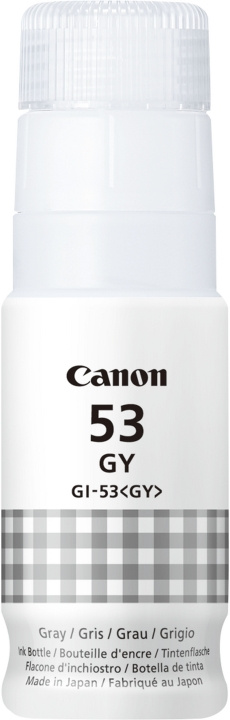 Canon GI-53GY svart flaske, grå i gruppen Datautstyr / Skrivere og tilbehør / Blekk og toner / Blekkpatroner / Canon hos TP E-commerce Nordic AB (C80335)