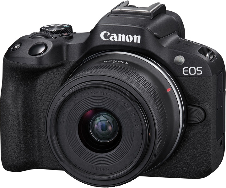 Canon EOS R50 systemkamera + 18-45 mm objektiv i gruppen Elektronikk / Foto og video / Kameraer hos TP E-commerce Nordic AB (C80361)