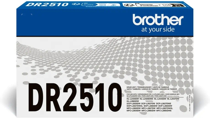 Brother i DR2510 trommelenhet i gruppen Datautstyr / Skrivere og tilbehør / Blekk og toner / Trommer / Brother hos TP E-commerce Nordic AB (C80414)