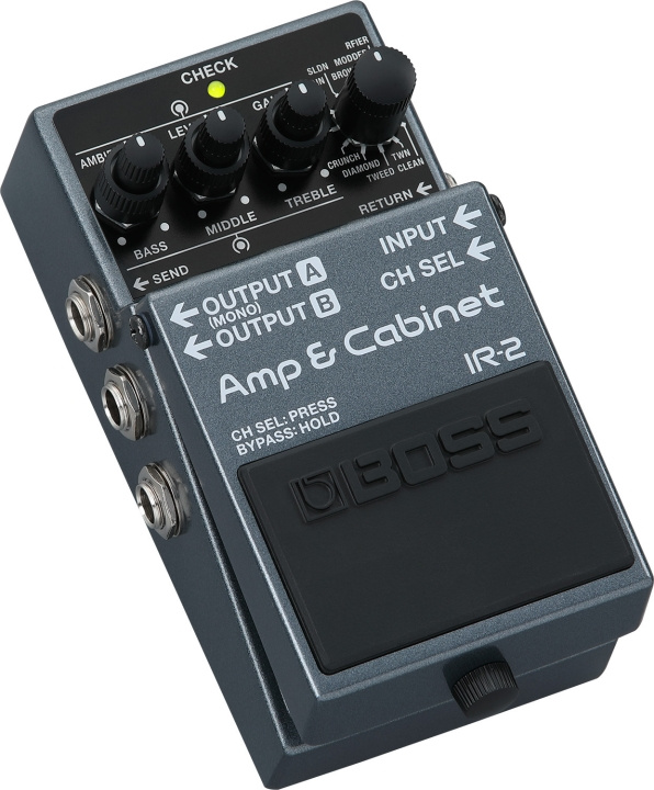 Boss IR-2 Amp & Cabinet-pedal i gruppen SPORT, FRITID & HOBBY / Hobby / Musikk / Tilbehør til musikkinstrumenter hos TP E-commerce Nordic AB (C80435)