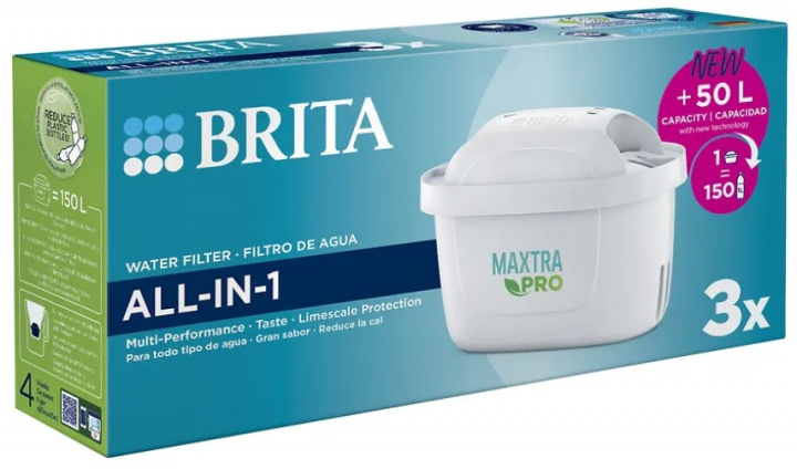 BRITA Maxtra Pro-filter, 3 stk i gruppen HJEM, HUS OG HAGE / Kjøkkenutstyr / Annet kjøkkenutstyr hos TP E-commerce Nordic AB (C80441)