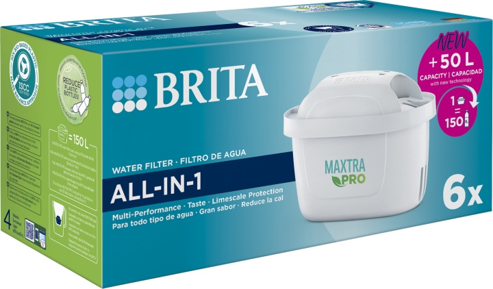 BRITA Maxtra Pro-filter, 6 stk i gruppen HJEM, HUS OG HAGE / Kjøkkenutstyr / Annet kjøkkenutstyr hos TP E-commerce Nordic AB (C80442)