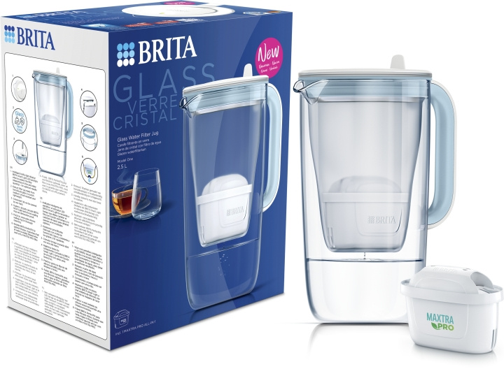 BRITA Glaskanne, glass, 1,5L i gruppen HJEM, HUS OG HAGE / Kjøkkenutstyr / Annet kjøkkenutstyr hos TP E-commerce Nordic AB (C80444)