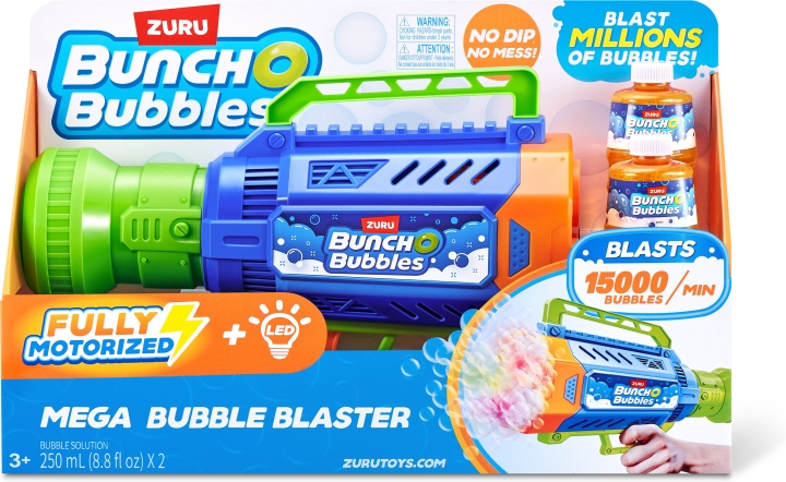 BUNCH O BUBBLES Mega Bubble Blaster - stor motorisert boblepistol i gruppen LEKER, BARN OG BABY / Uteleker / Badeleker hos TP E-commerce Nordic AB (C80478)