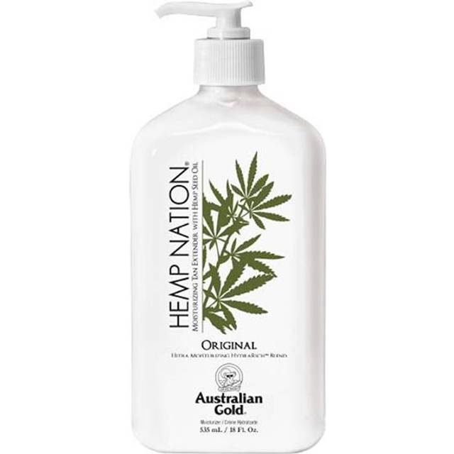 Australian Gold Hemp Nation Original Tan Extender Body Lotion 535 ml i gruppen HELSE OG SKJØNNHET / Hudpleie / Kroppspleie / Body lotion hos TP E-commerce Nordic AB (C80521)