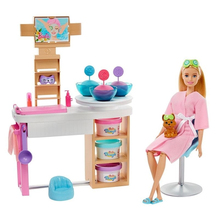 Barbie Ansiktsmaske lekesett (GJR84) i gruppen LEKER, BARN OG BABY / Leker / Dukker & tilbehør hos TP E-commerce Nordic AB (C80555)