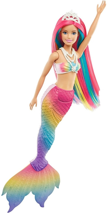 Barbie Dreamtopia Rainbow Magic Havfrue (GTF89) i gruppen LEKER, BARN OG BABY / Leker / Dukker & tilbehør hos TP E-commerce Nordic AB (C80562)