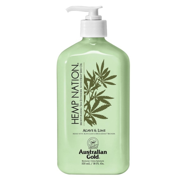 Australian Gold Hemp Nation Agave & Lime Tan Extender Body Lotion 535 ml i gruppen HELSE OG SKJØNNHET / Hudpleie / Kroppspleie / Body lotion hos TP E-commerce Nordic AB (C80576)