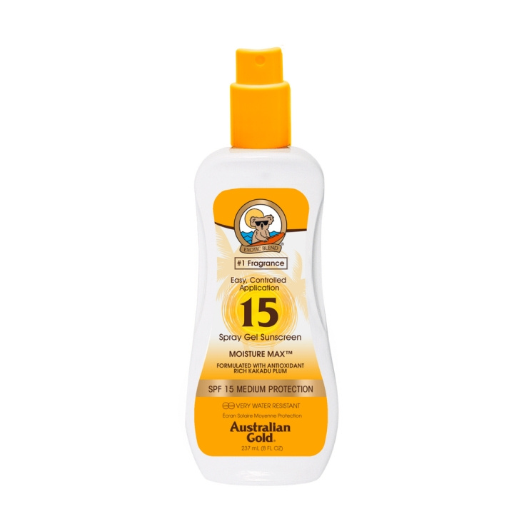 Australian Gold Solkremspray SPF 15 237 ml i gruppen HELSE OG SKJØNNHET / Hudpleie / Soling / Solkrem hos TP E-commerce Nordic AB (C80582)