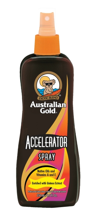 Australian Gold Accelerator Spray 250 ml i gruppen HELSE OG SKJØNNHET / Hudpleie / Soling / Brun uten sol hos TP E-commerce Nordic AB (C80590)