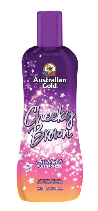 Australian Gold Cheeky Brown Accelerator Plus Bronzer Lotion 250 ml i gruppen HELSE OG SKJØNNHET / Hudpleie / Soling / Brun uten sol hos TP E-commerce Nordic AB (C80594)