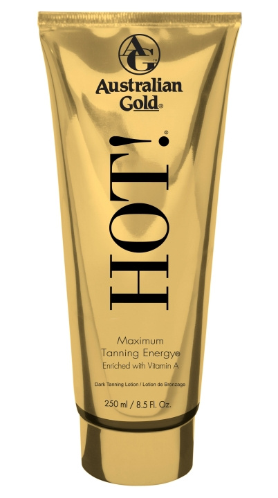 Australian Gold Hot! Maximum Tanning Energy 250 ml i gruppen HELSE OG SKJØNNHET / Hudpleie / Soling / Brun uten sol hos TP E-commerce Nordic AB (C80596)