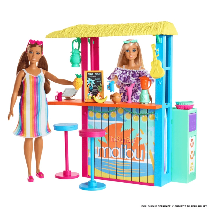 Barbie Ocean Beach Shack lekesett (GYG23) i gruppen LEKER, BARN OG BABY / Leker / Dukker & tilbehør hos TP E-commerce Nordic AB (C80606)