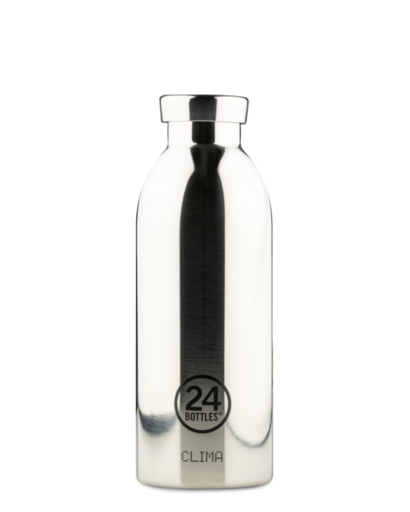 24Bottles - Clima Bottle 0,5 L - Platinum (24B568) i gruppen SPORT, FRITID & HOBBY / Friluftsliv / Termoser og flasker hos TP E-commerce Nordic AB (C80621)