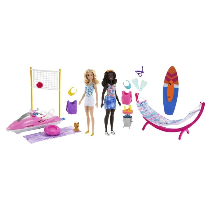 Barbie Beach Friends (HBX06) i gruppen LEKER, BARN OG BABY / Leker / Dukker & tilbehør hos TP E-commerce Nordic AB (C80626)