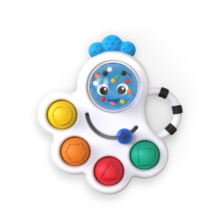 Baby Einstein Opus\'s Shape Pops™ Sensorisk rangle og biteleke - (BE-12684) i gruppen LEKER, BARN OG BABY / Babyleker (0-3 år) / Aktivitetsleker hos TP E-commerce Nordic AB (C80636)