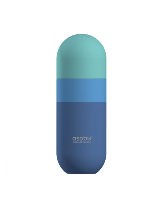 Asobu Orb drikkeflaske 400 ml - Multi Pastellblå - (84259104365) i gruppen SPORT, FRITID & HOBBY / Friluftsliv / Termoser og flasker hos TP E-commerce Nordic AB (C80657)