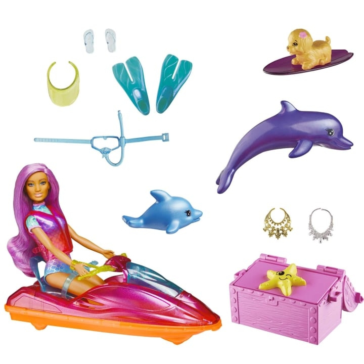 Barbie Dreamtopia dukke, kjøretøy og tilbehør (HBW90) i gruppen LEKER, BARN OG BABY / Leker / Dukker & tilbehør hos TP E-commerce Nordic AB (C80687)