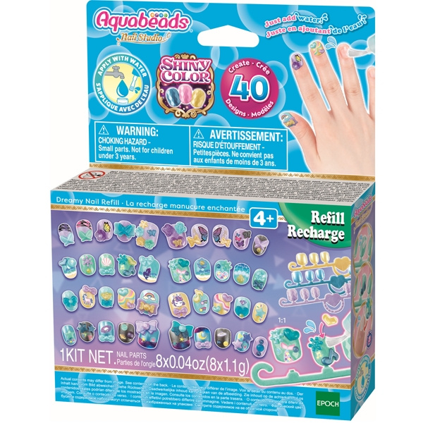 Aquabeads Dreamy Nail Refill (35009) i gruppen LEKER, BARN OG BABY / Leker / Håndtverk hos TP E-commerce Nordic AB (C80715)