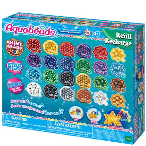 Aquabeads Skinnende perlepakke (31995) i gruppen LEKER, BARN OG BABY / Leker / Håndtverk hos TP E-commerce Nordic AB (C80718)