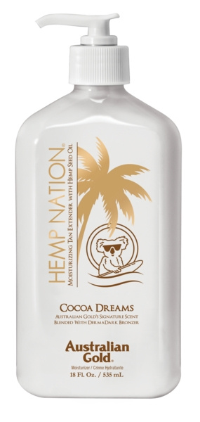 Australian Gold Hemp Nation Cocoa Dreams Tan Extender Body Lotion 535 ml i gruppen HELSE OG SKJØNNHET / Hudpleie / Soling / Brun uten sol hos TP E-commerce Nordic AB (C80737)