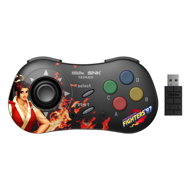 8Bitdo NEOGEO trådløs pad Mai Shiranui i gruppen Elektronikk / TV-spill & tilbehør / Andre spill hos TP E-commerce Nordic AB (C80747)