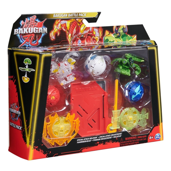 Bakugan 3.0 Battle Pack - Rød i gruppen LEKER, BARN OG BABY / Leker / Leksaker hos TP E-commerce Nordic AB (C80748)