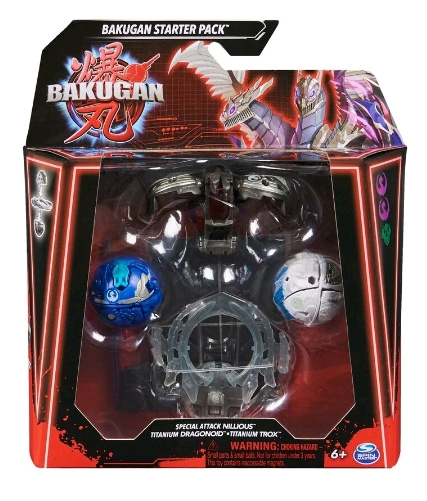 Bakugan Spesialangrep Nillious, titan-dragonoid og titantrox i gruppen LEKER, BARN OG BABY / Leker / Leksaker hos TP E-commerce Nordic AB (C80751)