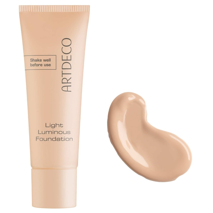 Artdeco Light Luminous Foundation - 20 Soft caramel i gruppen HELSE OG SKJØNNHET / Makeup / Makeup ansikt / Foundation hos TP E-commerce Nordic AB (C80762)