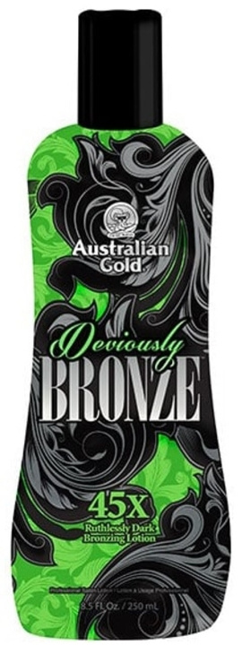 Australian Gold Deviously Bronze Dark Bronzing Tanning Lotion 250 ml i gruppen HELSE OG SKJØNNHET / Hudpleie / Soling / Brun uten sol hos TP E-commerce Nordic AB (C80810)