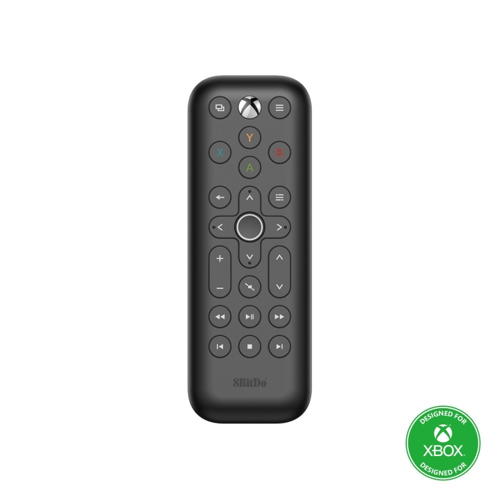 8Bitdo Xbox Media Remote Black Ed i gruppen Elektronikk / TV-spill & tilbehør / Xbox Series X hos TP E-commerce Nordic AB (C80827)