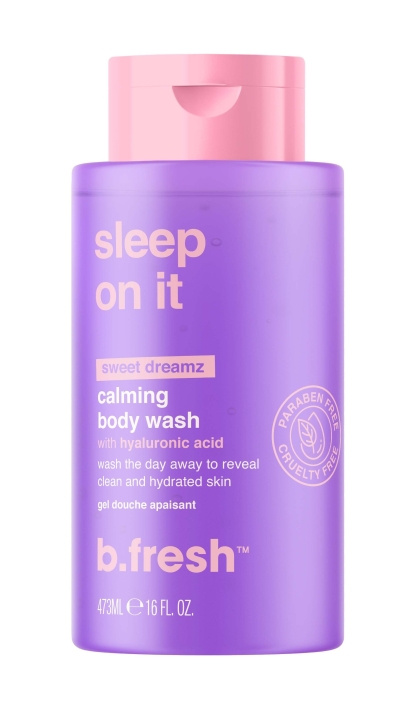 b.fresh Sleep On It Calming Body Wash 473 ml i gruppen HELSE OG SKJØNNHET / Hudpleie / Kroppspleie / Body lotion hos TP E-commerce Nordic AB (C80830)