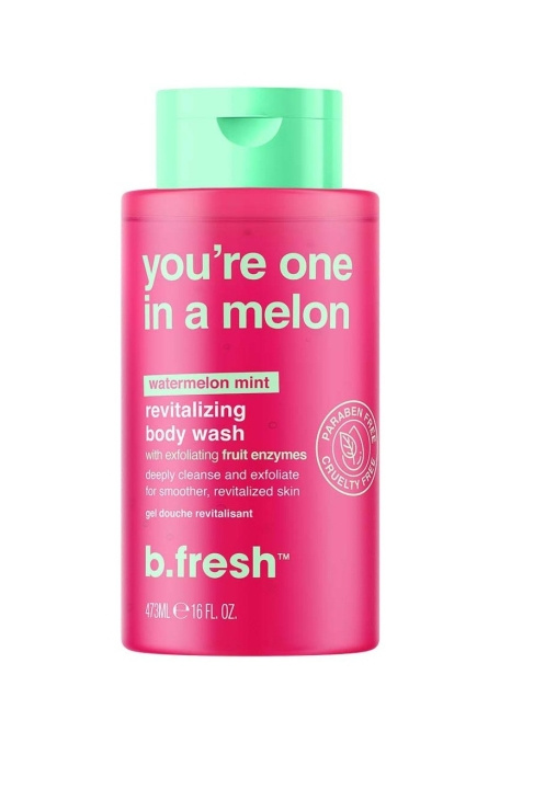 b.fresh You\'re One In a Melon Revitalizing Body Wash 473 ml i gruppen HELSE OG SKJØNNHET / Hudpleie / Kroppspleie / Bad- og dusjkrem hos TP E-commerce Nordic AB (C80831)