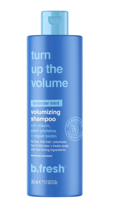 b.fresh Turn Up The Volume Volumizing Shampoo 355 ml i gruppen HELSE OG SKJØNNHET / Hår & styling / Hårpleie / Sjampo hos TP E-commerce Nordic AB (C80841)