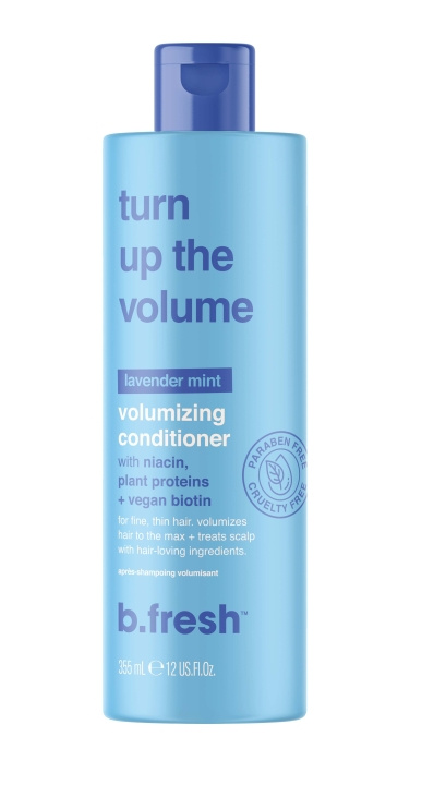 b.fresh Turn Up The Volume Volumizing Conditioner 355 ml i gruppen HELSE OG SKJØNNHET / Hår & styling / Hårpleie / Balsam hos TP E-commerce Nordic AB (C80842)