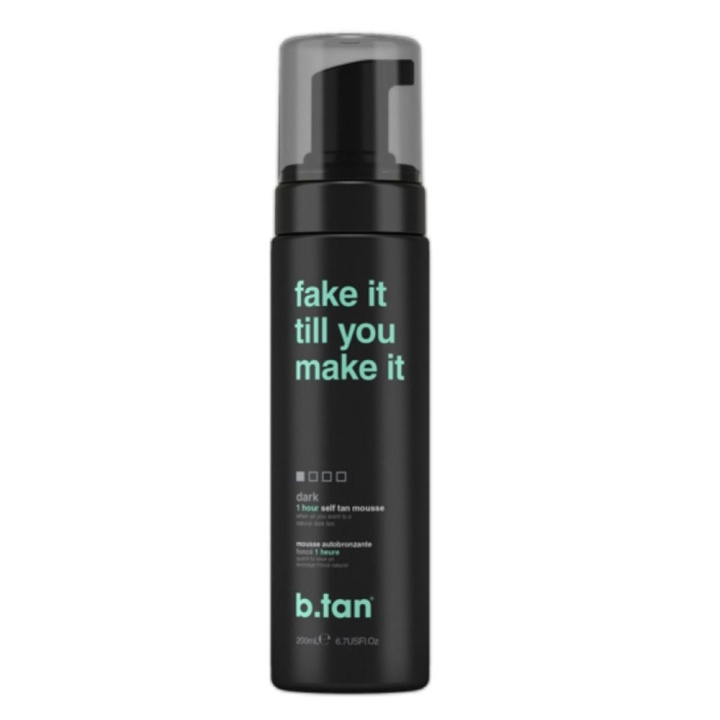 b.tan Fake It Till You Make It Tan Mousse 200 ml i gruppen HELSE OG SKJØNNHET / Hudpleie / Soling / Brun uten sol hos TP E-commerce Nordic AB (C80843)