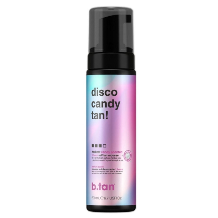 b.tan Disco Candy Tan Tan Mousse 200 ml i gruppen HELSE OG SKJØNNHET / Hudpleie / Soling / Brun uten sol hos TP E-commerce Nordic AB (C80847)