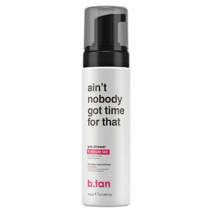 b.tan Ain\'t Nobody Got Time For That Tan Mousse 200 ml i gruppen HELSE OG SKJØNNHET / Hudpleie / Soling / Brun uten sol hos TP E-commerce Nordic AB (C80848)