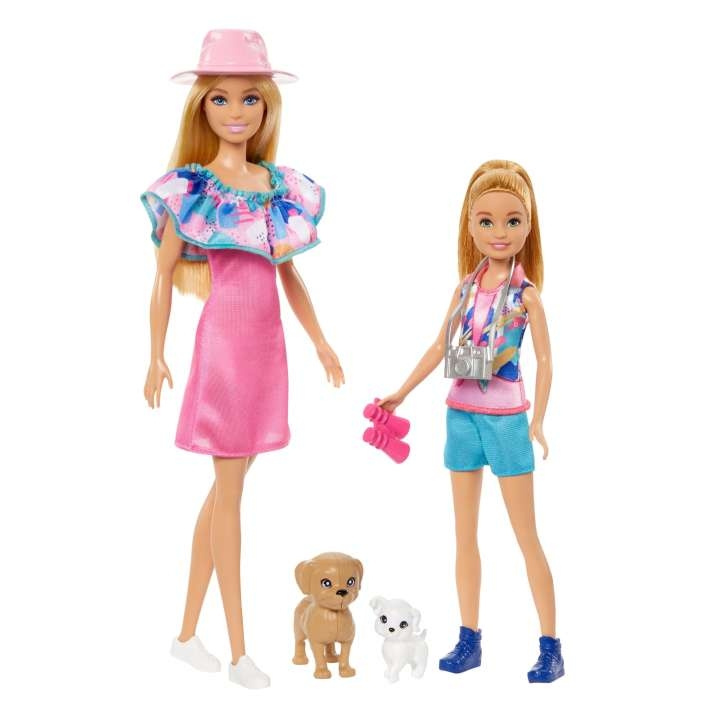 Barbie Stacie & Barbie Dukkesett med 2 kjæledyr (HRM09) i gruppen LEKER, BARN OG BABY / Leker / Dukker & tilbehør hos TP E-commerce Nordic AB (C80859)