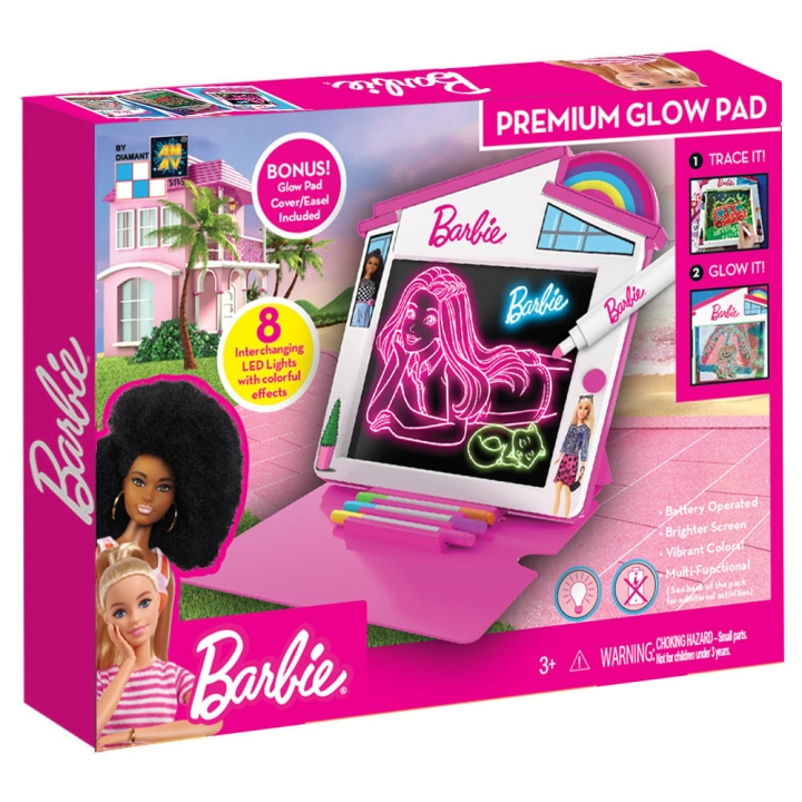 Barbie Tegnebrett - Dreamhouse Premium Glow Pad (AM-5115) i gruppen LEKER, BARN OG BABY / Leker / Tegne & regne hos TP E-commerce Nordic AB (C80886)