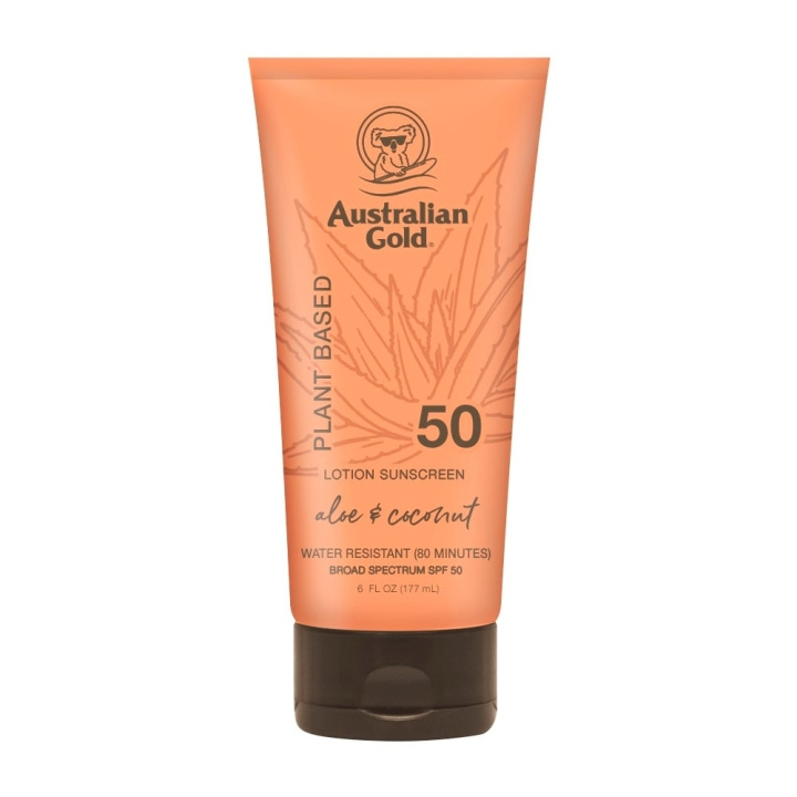 Australian Gold Plant Based Lotion SPF 50 177 ml i gruppen HELSE OG SKJØNNHET / Hudpleie / Soling / Solkrem hos TP E-commerce Nordic AB (C80901)